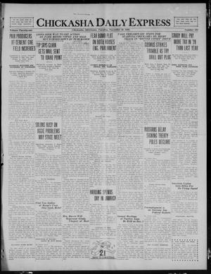 Chickasha Daily Express (Chickasha, Okla.), Vol. 21, No. 285, Ed. 1 Tuesday, November 30, 1920