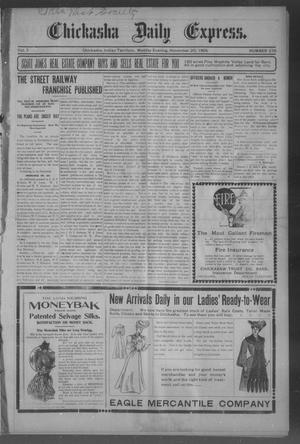 Chickasha Daily Express. (Chickasha, Indian Terr.), Vol. 7, No. 276, Ed. 1 Monday, November 20, 1905