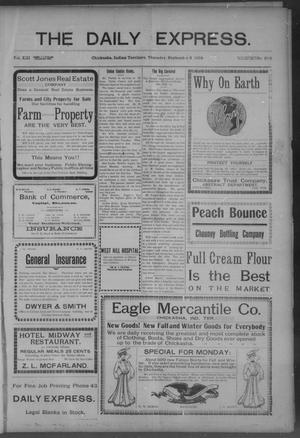 The Daily Express. (Chickasha, Indian Terr.), Vol. 13, No. 208, Ed. 1 Thursday, September 8, 1904