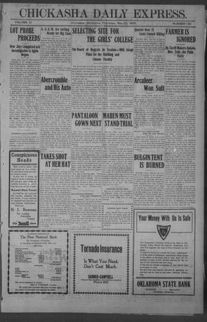 Chickasha Daily Express. (Chickasha, Okla.), Vol. 10, No. 120, Ed. 1 Thursday, May 20, 1909