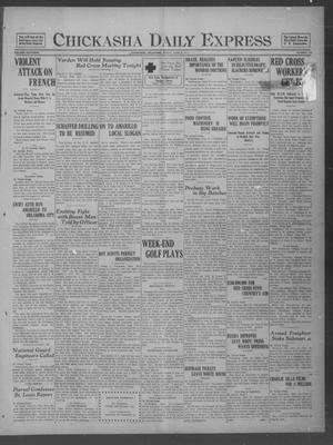 Chickasha Daily Express (Chickasha, Okla.), Vol. 18, No. 148, Ed. 1 Friday, June 22, 1917