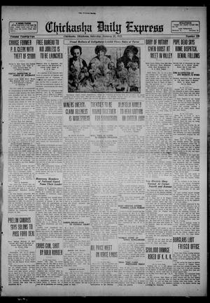 Chickasha Daily Express (Chickasha, Okla.), Vol. 22, No. 236, Ed. 1 Saturday, January 21, 1922