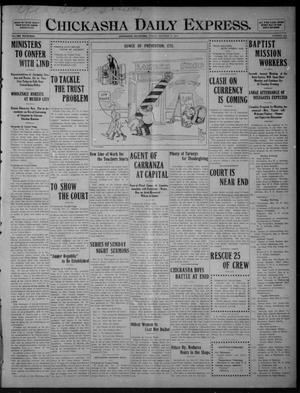 Chickasha Daily Express. (Chickasha, Okla.), Vol. FOURTEEN, No. 260, Ed. 1 Friday, October 31, 1913