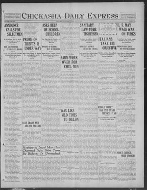 Chickasha Daily Express (Chickasha, Okla.), Vol. 19, No. 163, Ed. 1 Friday, July 12, 1918