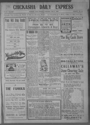Chickasha Daily Express (Chickasha, Indian Terr.), Vol. 11, No. 143, Ed. 1 Wednesday, June 17, 1903