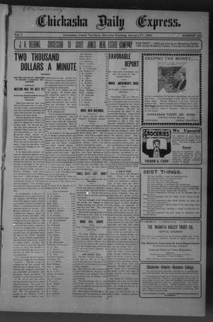 Chickasha Daily Express. (Chickasha, Indian Terr.), Vol. 7, No. 332, Ed. 1 Saturday, January 27, 1906