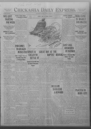 Chickasha Daily Express. (Chickasha, Okla.), Vol. THIRTEEN, No. 274, Ed. 1 Monday, November 25, 1912