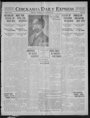 Chickasha Daily Express (Chickasha, Okla.), Vol. 20, No. 69, Ed. 1 Friday, March 21, 1919