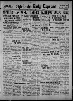 Chickasha Daily Express (Chickasha, Okla.), Vol. 23, No. 74, Ed. 1 Wednesday, July 12, 1922
