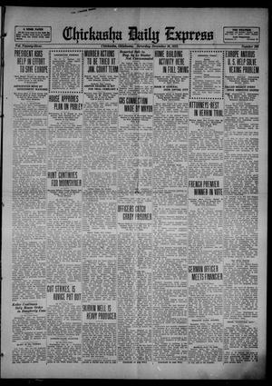Chickasha Daily Express (Chickasha, Okla.), Vol. 23, No. 208, Ed. 1 Saturday, December 16, 1922