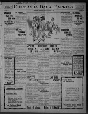 Chickasha Daily Express. (Chickasha, Okla.), Vol. 10, No. 260, Ed. 1 Tuesday, November 9, 1909