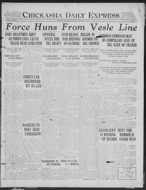 Chickasha Daily Express (Chickasha, Okla.), Vol. 19, No. 209, Ed. 1 Thursday, September 5, 1918