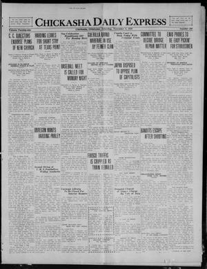 Chickasha Daily Express (Chickasha, Okla.), Vol. 21, No. 266, Ed. 1 Saturday, November 6, 1920