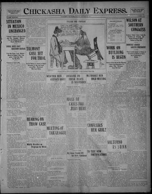 Chickasha Daily Express. (Chickasha, Okla.), Vol. FOURTEEN, No. 256, Ed. 1 Monday, October 27, 1913