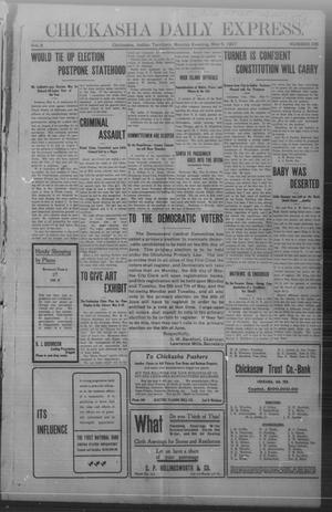 Chickasha Daily Express. (Chickasha, Indian Terr.), Vol. 8, No. 106, Ed. 1 Monday, May 6, 1907
