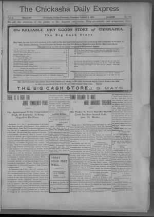 The Chickasha Daily Express. (Chickasha, Indian Terr.), Vol. 2, No. 256, Ed. 1 Thursday, October 3, 1901
