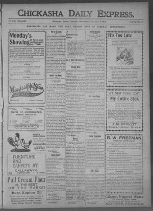 Chickasha Daily Express. (Chickasha, Indian Terr.), Vol. 13, No. 27, Ed. 1 Wednesday, February 3, 1904