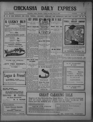Chickasha Daily Express (Chickasha, Indian Terr.), Vol. 11, No. 169, Ed. 1 Friday, July 11, 1902