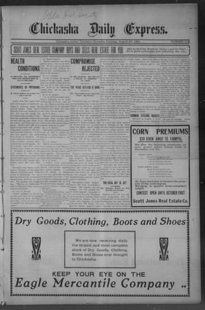 Chickasha Daily Express. (Chickasha, Indian Terr.), No. 202, Ed. 1 Thursday, August 24, 1905