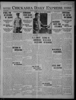 Chickasha Daily Express (Chickasha, Okla.), Vol. SIXTEEN, No. 297, Ed. 1 Wednesday, November 10, 1915