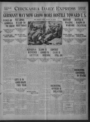 Chickasha Daily Express (Chickasha, Okla.), Vol. 17, No. 165, Ed. 1 Wednesday, July 12, 1916