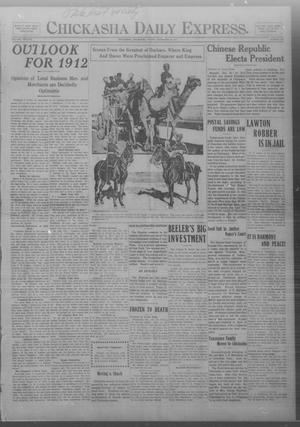 Chickasha Daily Express. (Chickasha, Okla.), Vol. TWELVE, No. 303, Ed. 1 Friday, December 29, 1911