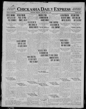Chickasha Daily Express (Chickasha, Okla.), Vol. 21, No. 105, Ed. 1 Saturday, May 1, 1920
