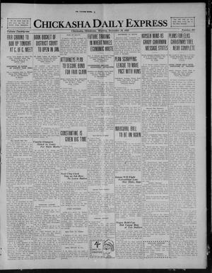 Chickasha Daily Express (Chickasha, Okla.), Vol. 21, No. 302, Ed. 1 Monday, December 20, 1920
