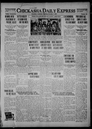Chickasha Daily Express (Chickasha, Okla.), Vol. 22, No. 193, Ed. 1 Thursday, December 1, 1921