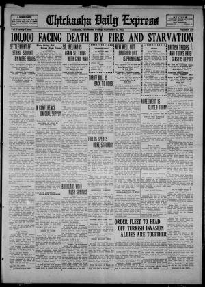 Chickasha Daily Express (Chickasha, Okla.), Vol. 23, No. 129, Ed. 1 Friday, September 15, 1922