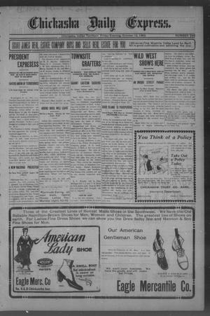 Chickasha Daily Express. (Chickasha, Indian Terr.), No. 244, Ed. 1 Friday, October 13, 1905