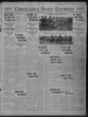 Chickasha Daily Express (Chickasha, Okla.), Vol. 17, No. 160, Ed. 1 Thursday, July 6, 1916