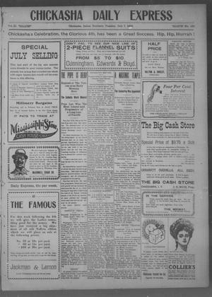 Chickasha Daily Express (Chickasha, Indian Terr.), Vol. 11, No. 160, Ed. 1 Tuesday, July 7, 1903