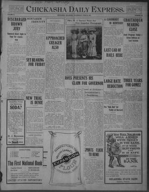 Chickasha Daily Express. (Chickasha, Okla.), Vol. 11, No. 155, Ed. 1 Wednesday, June 29, 1910