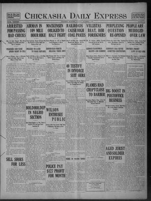 Chickasha Daily Express (Chickasha, Okla.), Vol. 17, No. 261, Ed. 1 Thursday, November 2, 1916