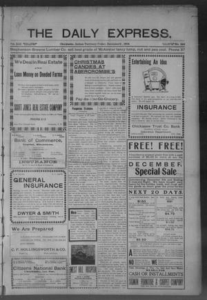 The Daily Express. (Chickasha, Indian Terr.), Vol. 13, No. 296, Ed. 1 Friday, December 9, 1904