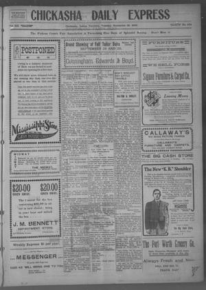 Chickasha Daily Express (Chickasha, Indian Terr.), Vol. 12, No. 234, Ed. 1 Tuesday, September 29, 1903