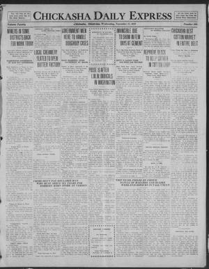 Chickasha Daily Express (Chickasha, Okla.), Vol. 20, No. 269, Ed. 1 Wednesday, November 12, 1919