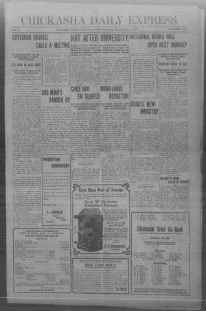 Chickasha Daily Express. (Chickasha, Indian Terr.), Vol. 8, No. 256, Ed. 1 Friday, November 1, 1907