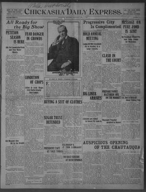 Chickasha Daily Express. (Chickasha, Okla.), Vol. 12, No. 141, Ed. 1 Wednesday, June 21, 1911