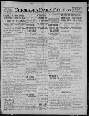 Chickasha Daily Express (Chickasha, Okla.), Vol. 21, No. 208, Ed. 1 Tuesday, December 28, 1920