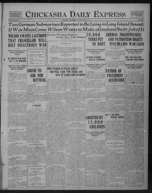 Chickasha Daily Express (Chickasha, Okla.), Vol. 18, No. 76, Ed. 1 Thursday, March 29, 1917