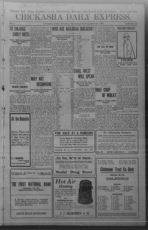 Chickasha Daily Express. (Chickasha, Indian Terr.), Vol. 8, No. 96, Ed. 1 Wednesday, April 24, 1907