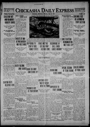 Chickasha Daily Express (Chickasha, Okla.), Vol. 22, No. 178, Ed. 1 Monday, July 18, 1921