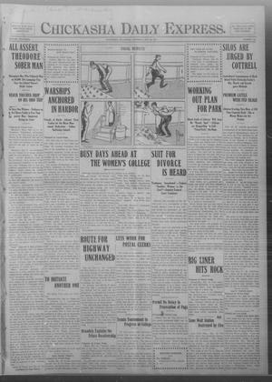 Chickasha Daily Express. (Chickasha, Okla.), Vol. FOURTEEN, No. 129, Ed. 1 Thursday, May 29, 1913