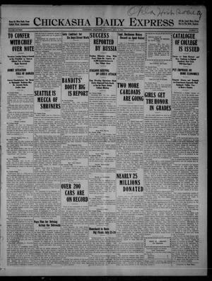 Chickasha Daily Express (Chickasha, Okla.), Vol. SIXTEEN, No. 193, Ed. 1 Saturday, July 10, 1915