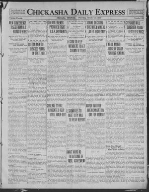 Chickasha Daily Express (Chickasha, Okla.), Vol. 20, No. 252, Ed. 1 Thursday, October 23, 1919