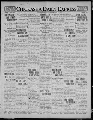 Chickasha Daily Express (Chickasha, Okla.), Vol. 21, No. 217, Ed. 1 Friday, September 10, 1920