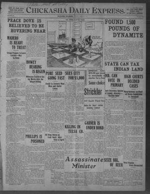 Chickasha Daily Express. (Chickasha, Okla.), Vol. 18, No. 68, Ed. 1 Tuesday, March 21, 1911