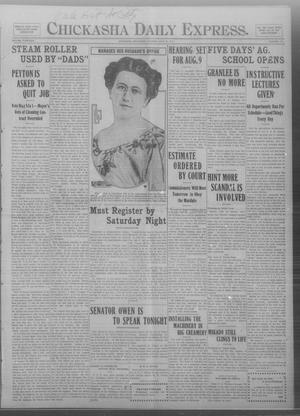 Chickasha Daily Express. (Chickasha, Okla.), Vol. THIRTEEN, No. 174, Ed. 1 Tuesday, July 23, 1912